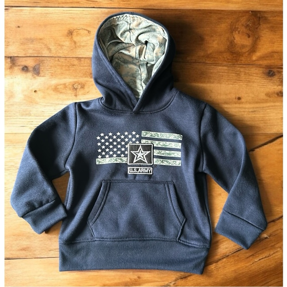 Toddler U.S. Army Hoodie/Sweatshirt (Sz 2T)
